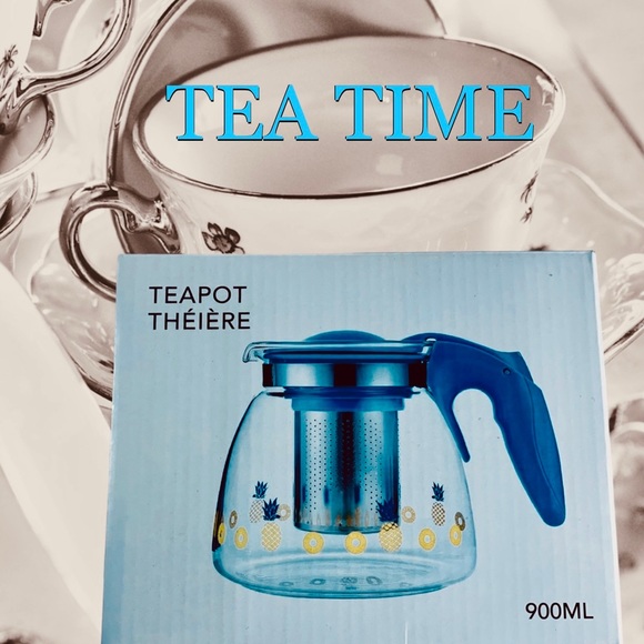 Miniso Pineapple Tea Pot. NEW! NIB! - Picture 1 of 8